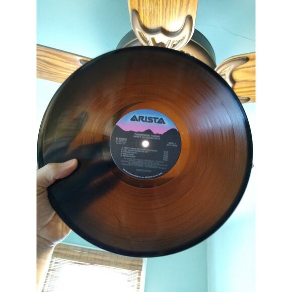 Thompson Twins Heres To Future Days 1985 Vinyl LP Record Translucent Synth-Pop - Picture 2 of 4